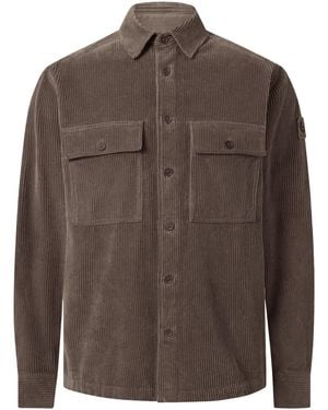 Belstaff Ravine Cotton Corduroy Shirt - Brown