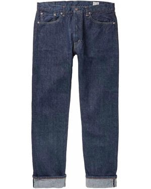 Orslow 107 Slim-Fit Selvedge Denim Jeans - Blue
