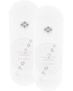 Burlington Everyday 2-Pack No Show Socks - White