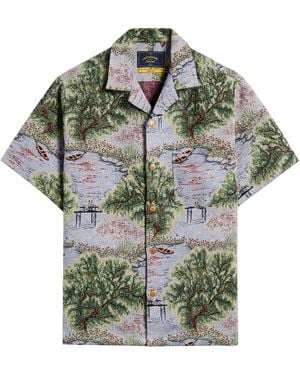 Portuguese Flannel Park Tapestry - Green
