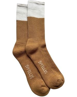 Ivy Ellis Slavic Socks - Brown