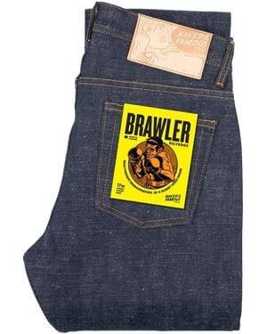 Naked & Famous Weird Guy Brawler Selvedge - Grey