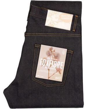 Naked & Famous Naked &Amp; Famous Weird Guy All Natural Foxfib - Black