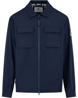 Aquascutum Shell Sp Overshirt - Blue