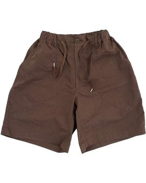 FRIZMWORKS Cn Nib Fatigue Shorts - Brown