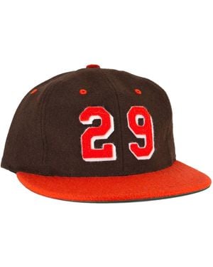 Ebbets Field Flannels Satchel Paige 1952 Signature Series Ballcap - Red