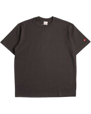 Healthknit Open-End Dry Jersey Crewneck T-Shirt - Black