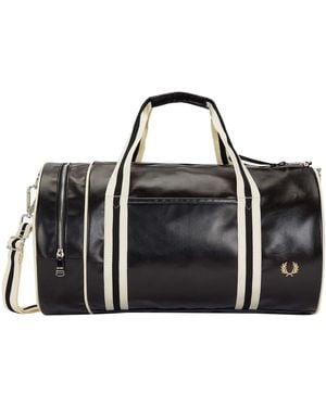 Fred Perry Classic Barrel Bag - Black