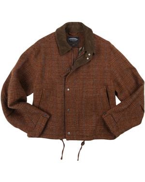FRIZMWORKS Wool Heritage Hunting Jacket - Brown