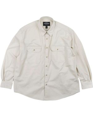 FRIZMWORKS Chino Officer Shirt - White