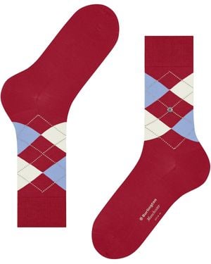 Burlington Manchester Socks - Red