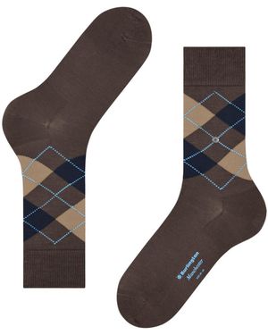 Burlington Manchester Socks - Brown