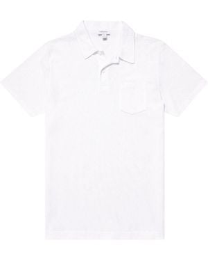 Sunspel Riviera Polo Shirt - White