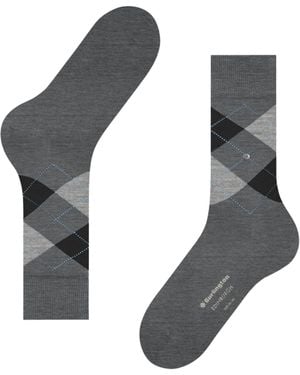 Burlington Edinburgh Socks - Grey