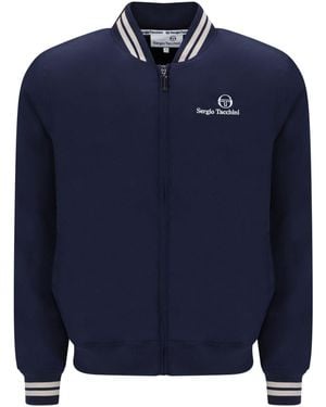 Sergio Tacchini Court Bomber Jacket - Blue