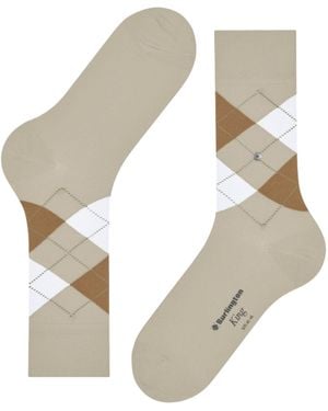 Burlington King Socks - Natural