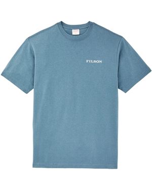 Filson Scenic Graphic T-Shirt - Blue