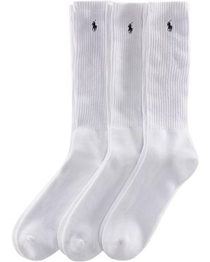 Polo Ralph Lauren Crew Sock 3-Pack - Blue