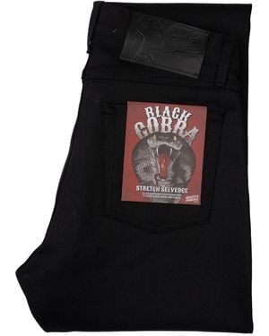 Naked & Famous True Guy Cobra Stretch Selvedge - Black