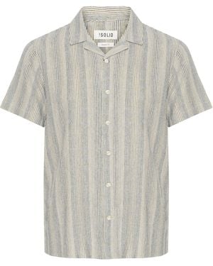 Solid Denmark Paick Shirt - Grey