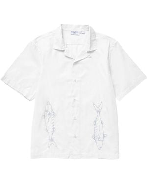 Service Works Mackerel Shirt - White