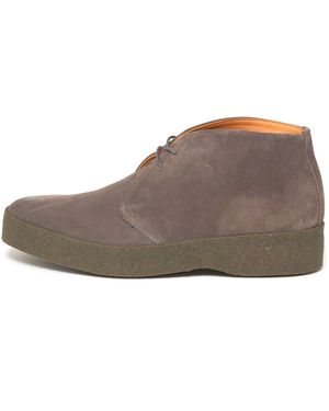 Sanders & Sanders Sanders &Amp; Sanders Sanders Suede Hi Top Chukka Boot - Brown