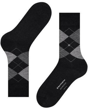 Burlington Edinburgh Socks - Black