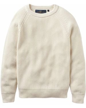 Henri Lloyd Golant Ribbed Crew - White