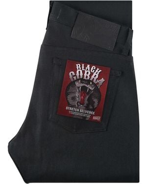 Naked & Famous Naked &Amp; Famous Super Guy Cobra Stretc - Black