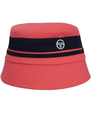 Sergio Tacchini Newsford Bucket Hat - Red