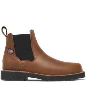 Danner Bull Run Chelsea Boots - Brown