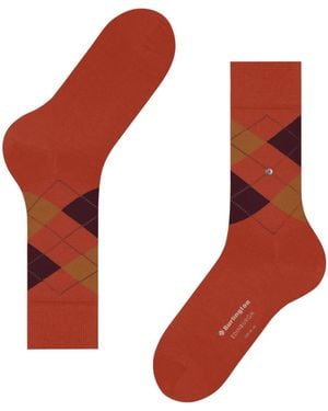Burlington Edinburgh Socks - Red
