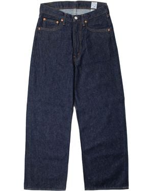 Orslow 100 Super Dad Fit Denim Jeans - Blue