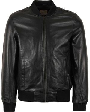 real hoxton Ryan Bomber Jacket - Black