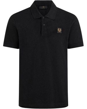 Belstaff Short Sleeve Polo Shirt - Black
