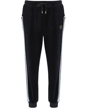 Sergio Tacchini Damarindo Velour Track Trousers - Black