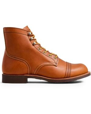 Red Wing 8000 Iron Ranger Boots - Brown