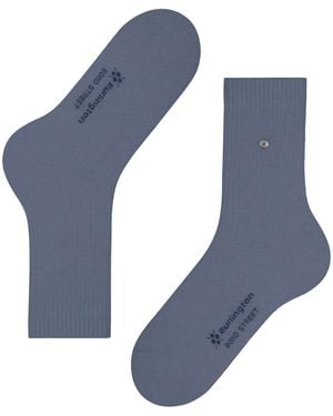 Burlington Bond Street Socks - Blue
