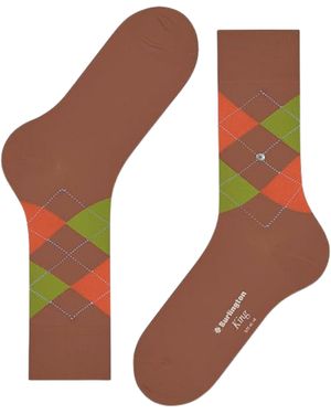 Burlington King Socks - Brown