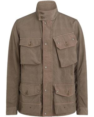 Belstaff Garment-Dyed Field Jacket - Brown
