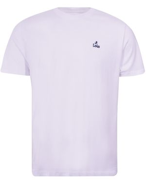 Lois Jeans New Baco Mini Logo T-Shirt - Purple