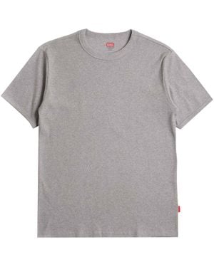Healthknit Heavyweight Rib Crew T-Shirt - Grey