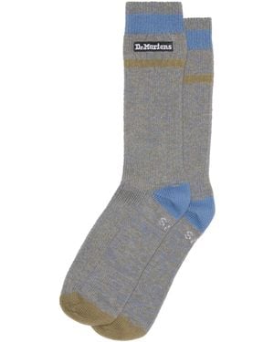 Dr. Martens Dr Martens Dr Martens Marl Socks - Grey