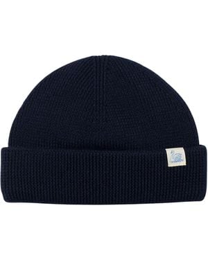 Merz B. Schwanen Merino Wool Watch Cap - Blue