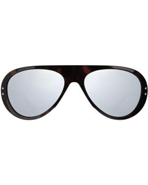 Vallon Sunglasses Ski Aviators - Black