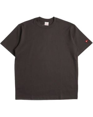 Healthknit Open-End Dry Jersey Crewneck T-Shirt - Black