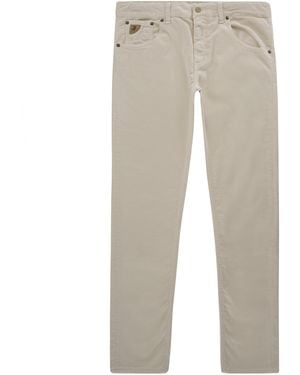 Lois Sierra Thin Cord Jeans - Natural