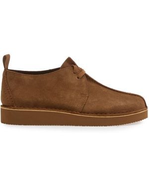 Clarks Desert Treck Shoes - Brown
