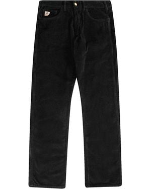Lois Dallas Jumbo Cord Trousers - Black