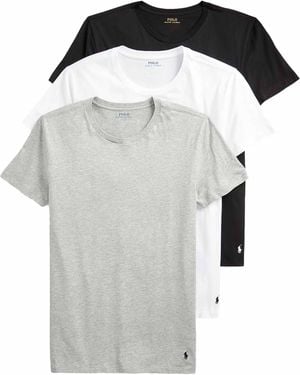 Polo Ralph Lauren Crewneck 3-Pack T-Shirts - Multicolour